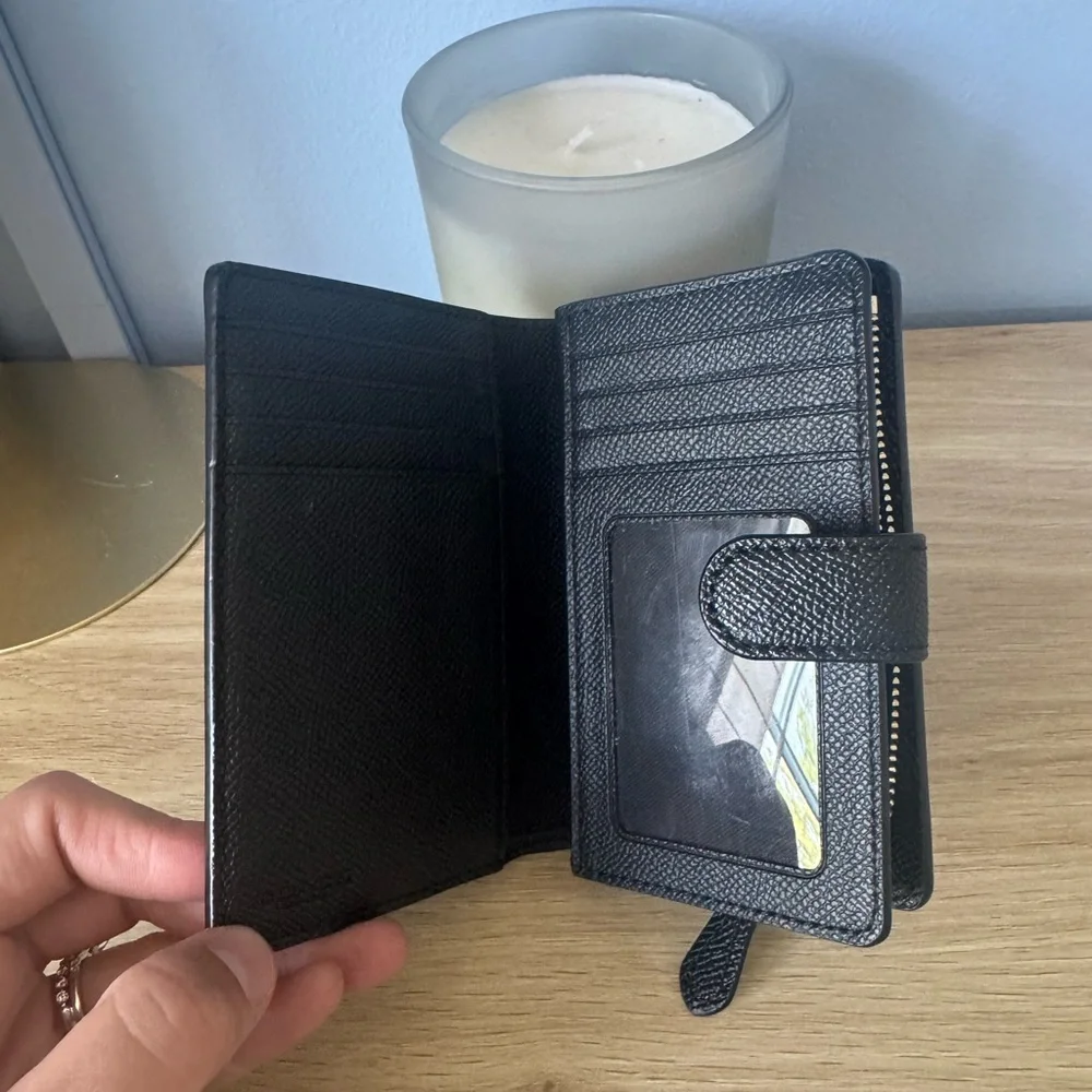 Coach Gray and Black Signature Messenger Bag - Picture 4 of 4